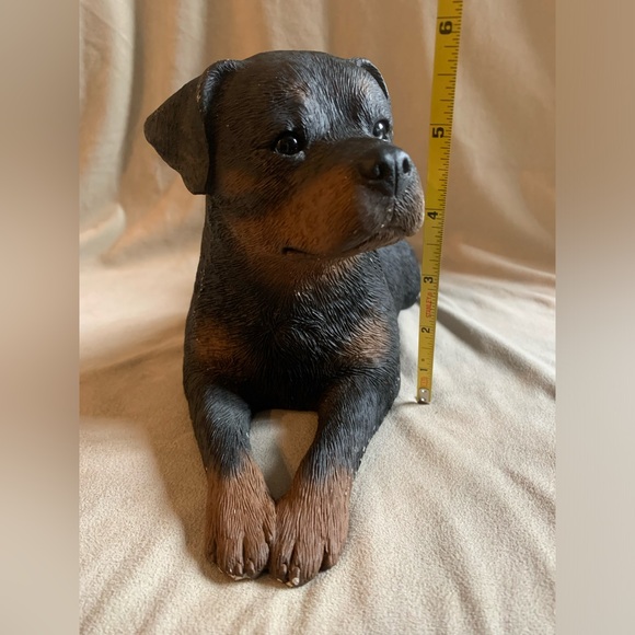 Vtg '86 Sandicast ROTTWEILER #193 Sculpture - Picture 14 of 16